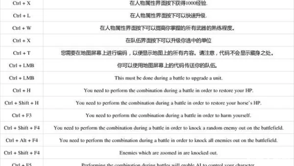 骑马与砍杀秘籍