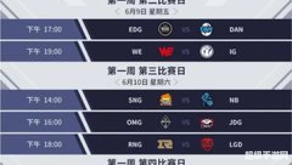 ti4赛程